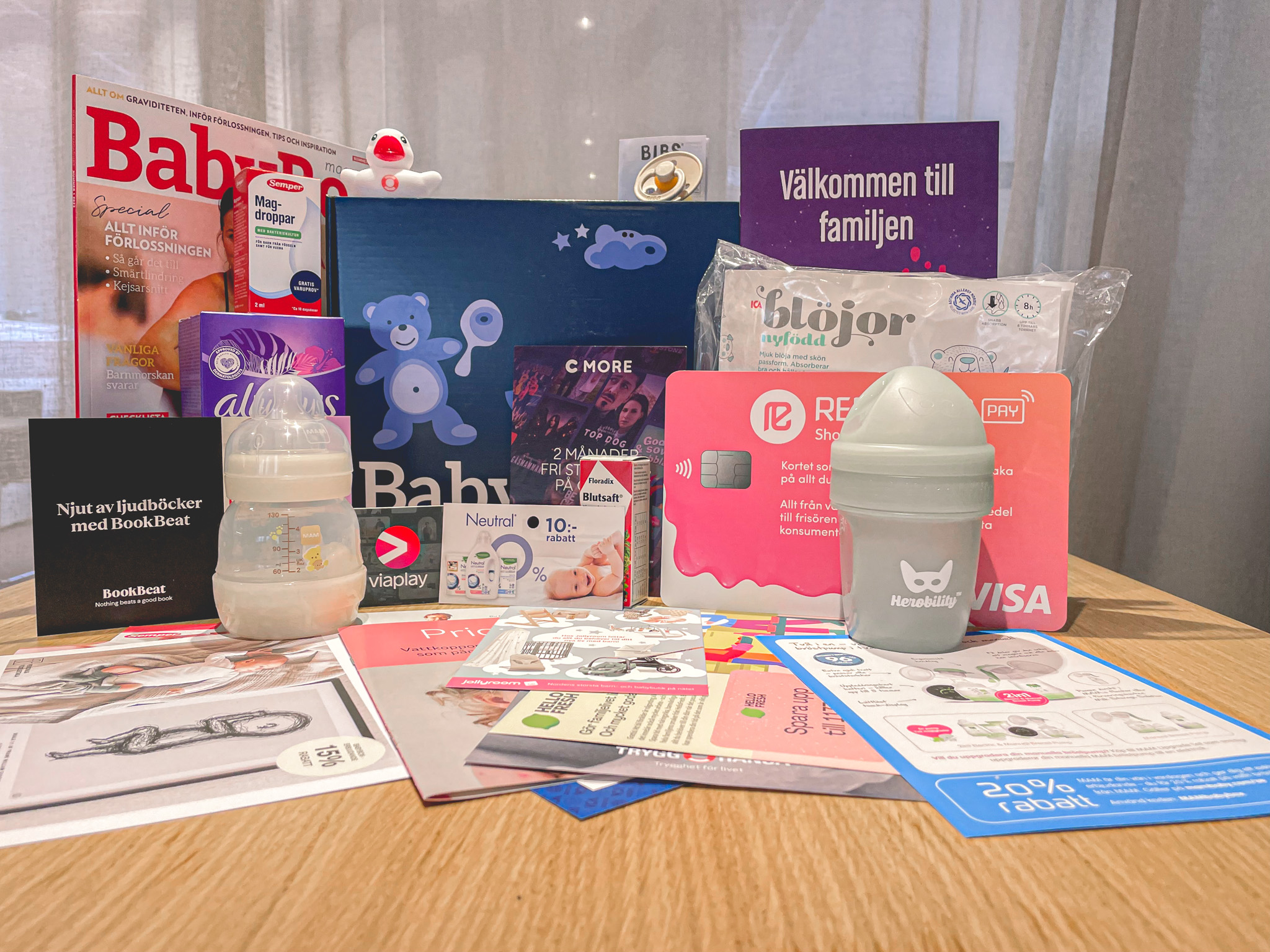 BabyBoxar.nu - Gratis babyboxar & babypaket - Lista över alla du kan få